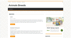 Desktop Screenshot of animalsbreeds.com